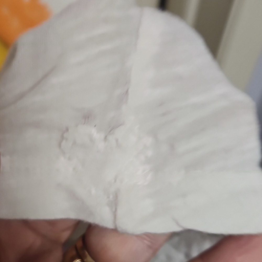 Magnolia Pearl White and Orange Short Sleeve Tee with Love Graphic - Picture 4 of 5